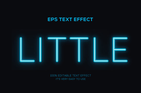 Download Text Effect | Neon Light Text Effect - Light Collection