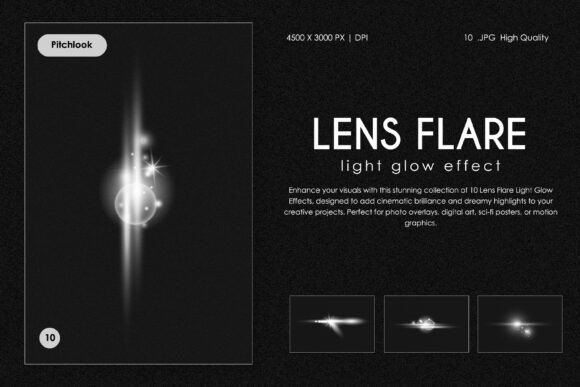 Download Lens Flare – Light Glow Effect Set - Light Collection