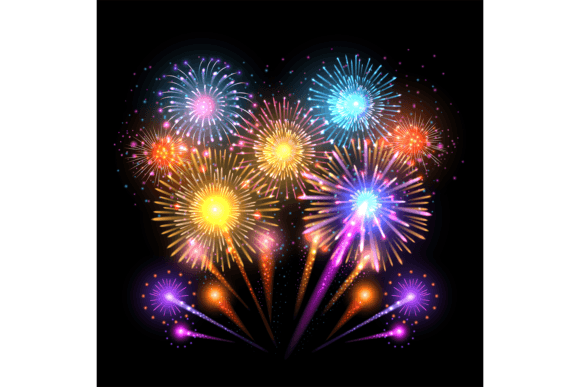 Download Color Fireworks Light. Festival Event Sp - Light Collection