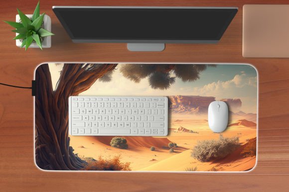 Download Mouse Pad with Built-in Light Mockup - Light Collection