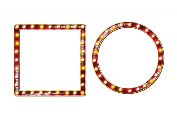 Download Retro Billboard Vector. Shining Light - Light Collection