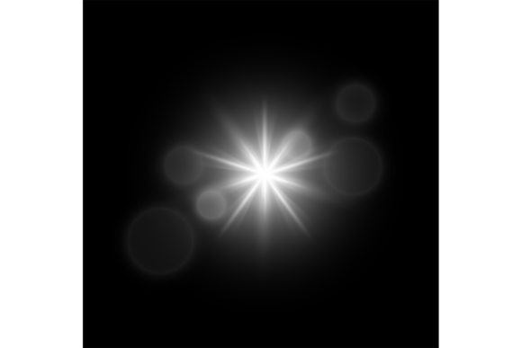 Download Shining Light Glare. Realistic Radiance - Light Collection