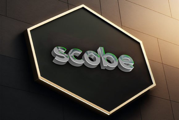Download Neon Light Mockup | Premium Logo Mockup - Light Collection