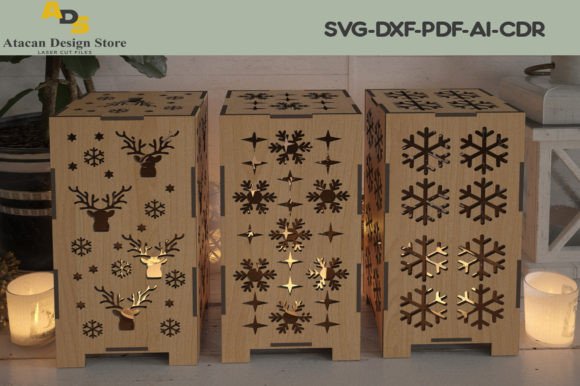 Download Christmas Lampshades / Laser Light Box - Light Collection