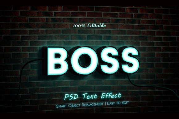 Download Decretive Neon Light Text Effect - Light Collection