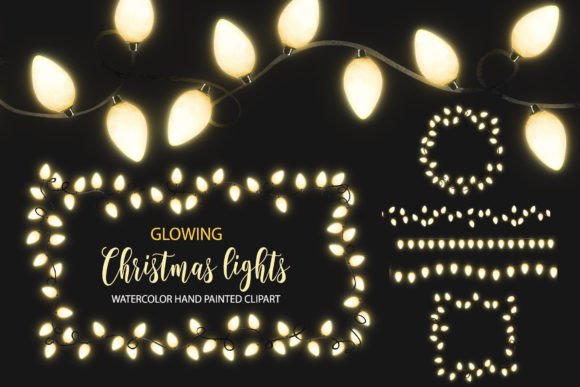 Download Christmas Fairy Lights Overlay Clipart - Light Collection