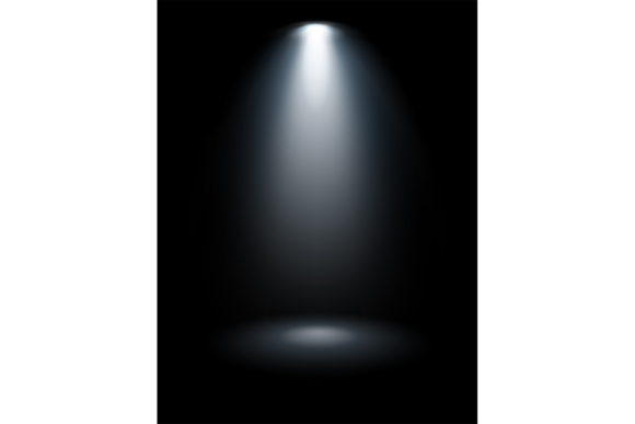 Download Spot Light Mockup. Realistic Scene Illum - Light Collection