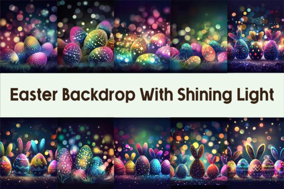 Download Easter Backdrop with Shining Light - Light Collection
