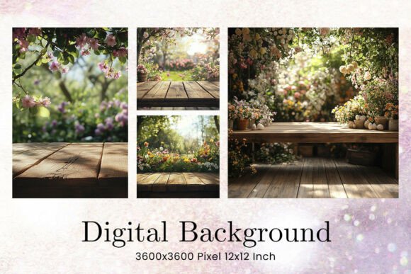 Download Floral Wedding Studio Backdrop Overlays - Wedding Collection