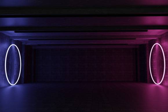 Download Neon Lighting 3d Realistic Background - Light Collection