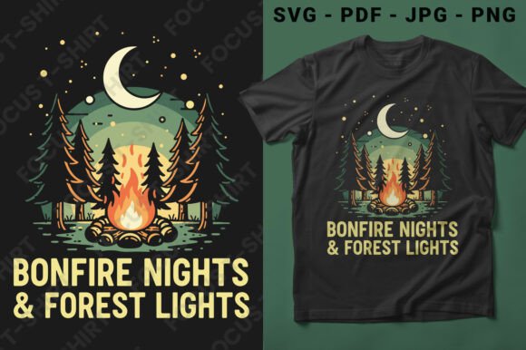 Download Bonfire Nights &amp; Forest Lights SVG - Light Collection