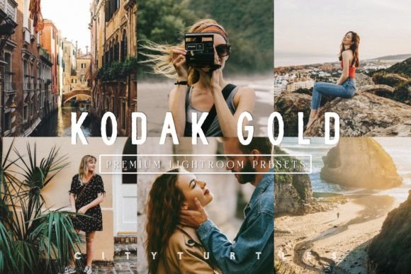 Download KODAK GOLD Film Travel Lightroom Presets - Light Collection